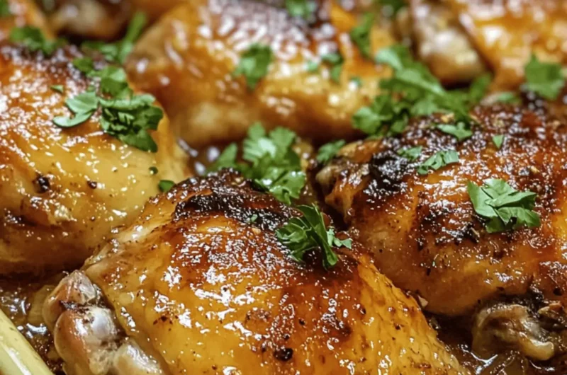 Mom’s Butter Baked Chicken