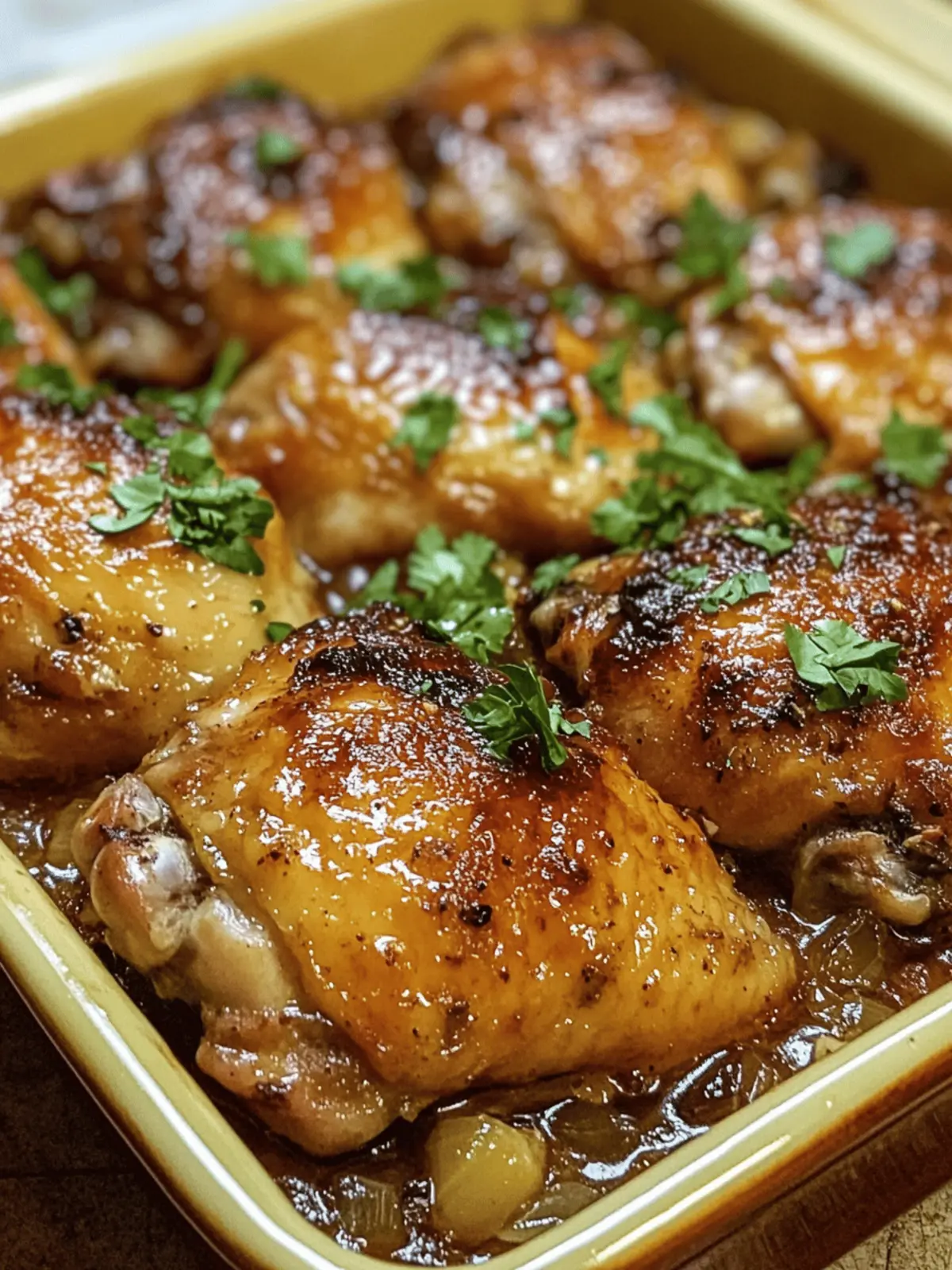 Mom’s Butter Baked Chicken