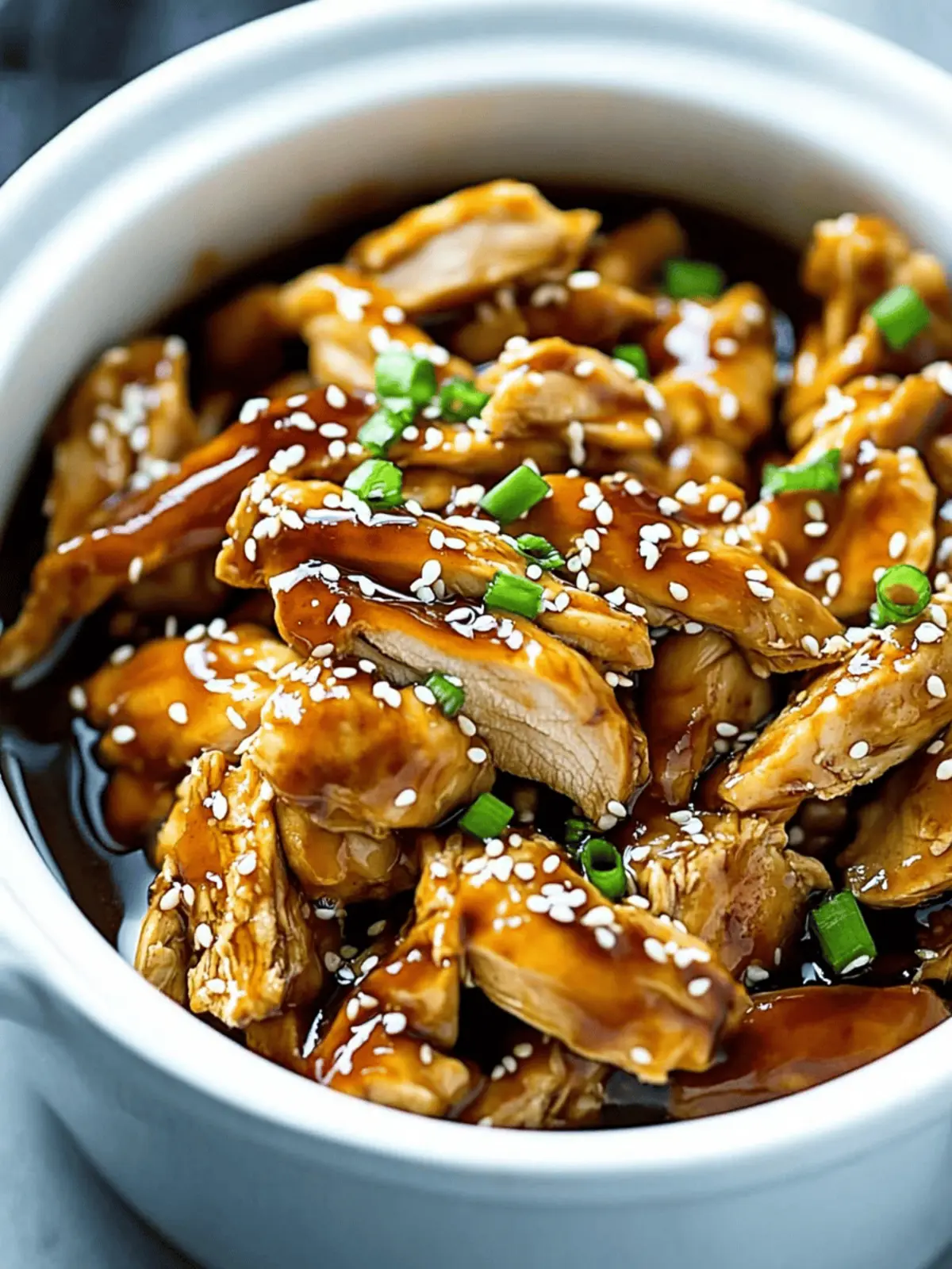 Slow cooker teriyaki chicken