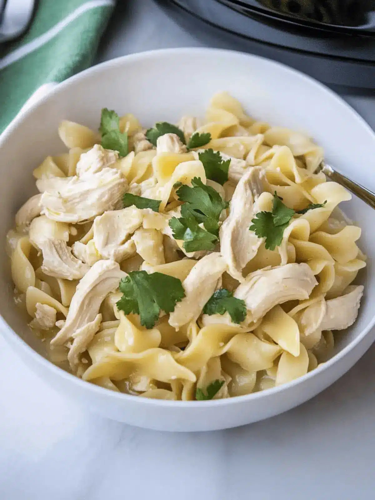 Crockpot Chicken and Noodles