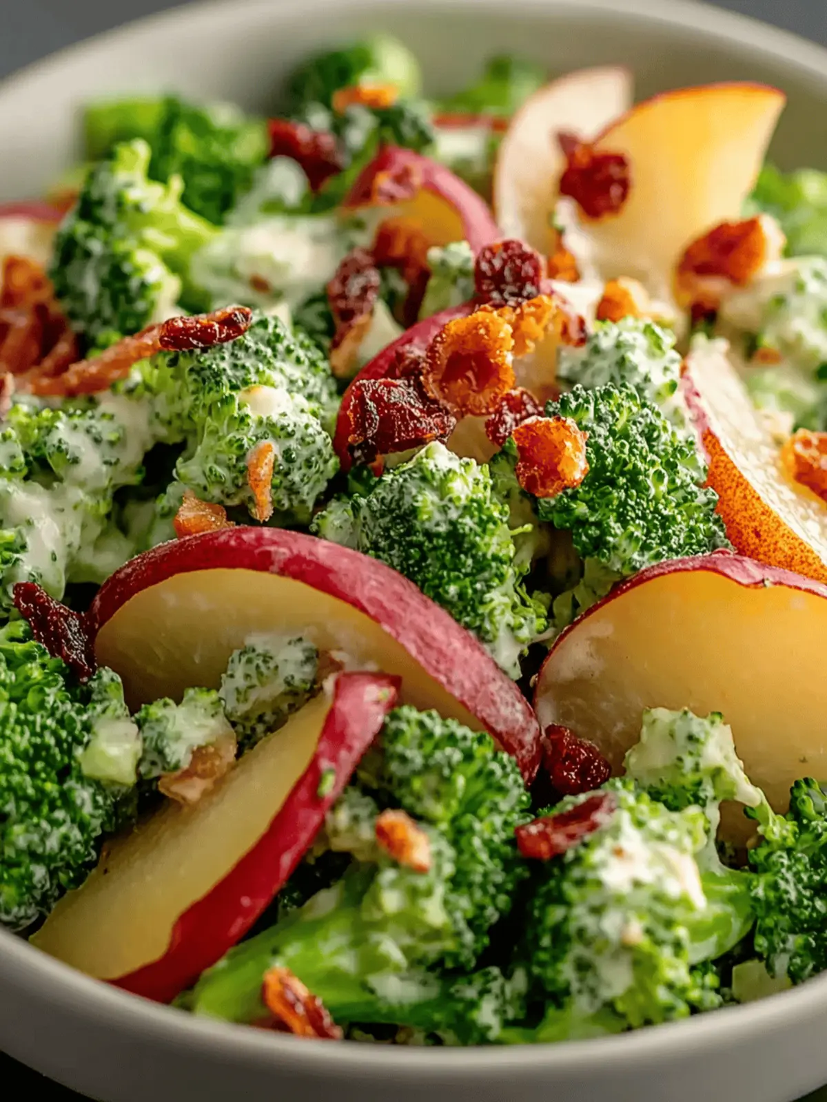 Honeycrisp Broccoli Salad: A Crunchy, Nutritious Delight