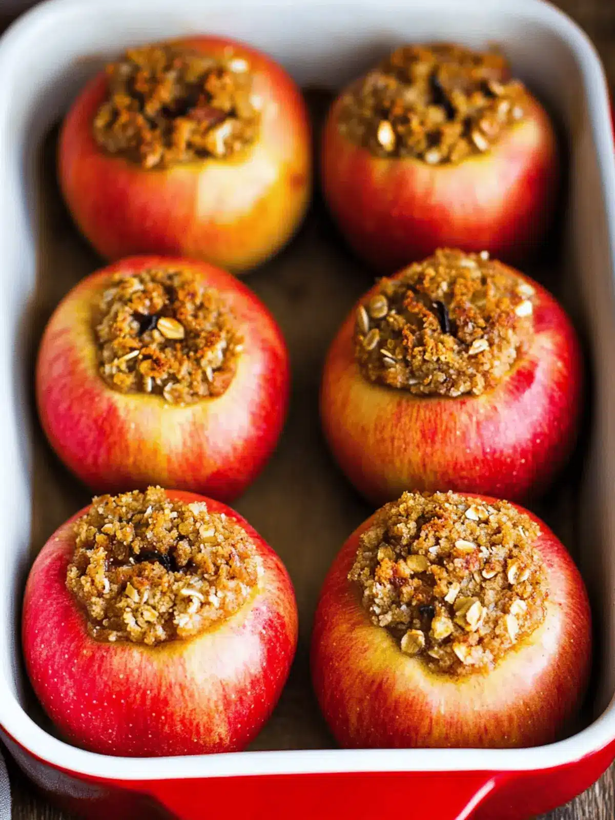 Baked apples