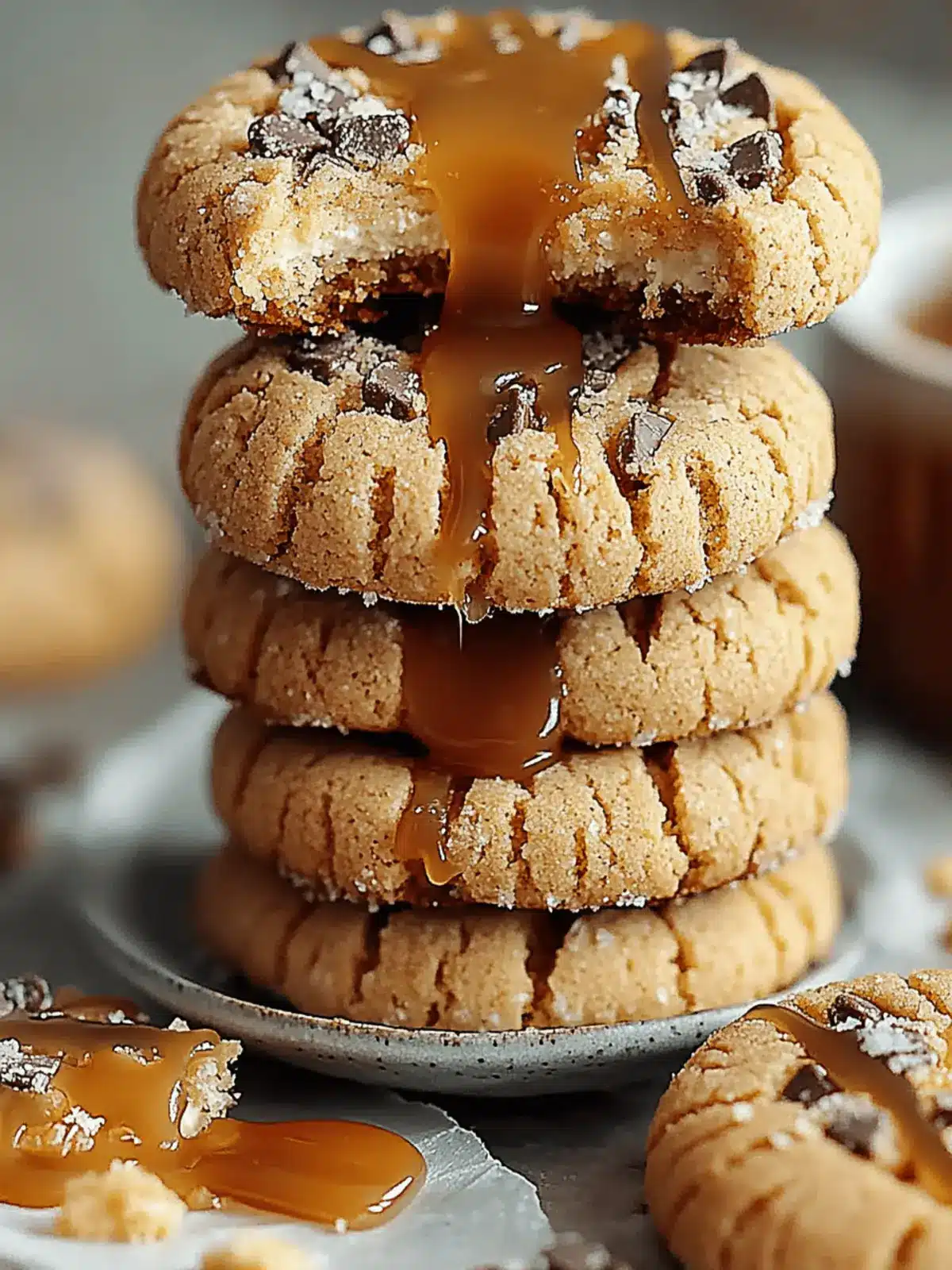 Decadent Caramel Cheesecake Cookies You Can't Resist