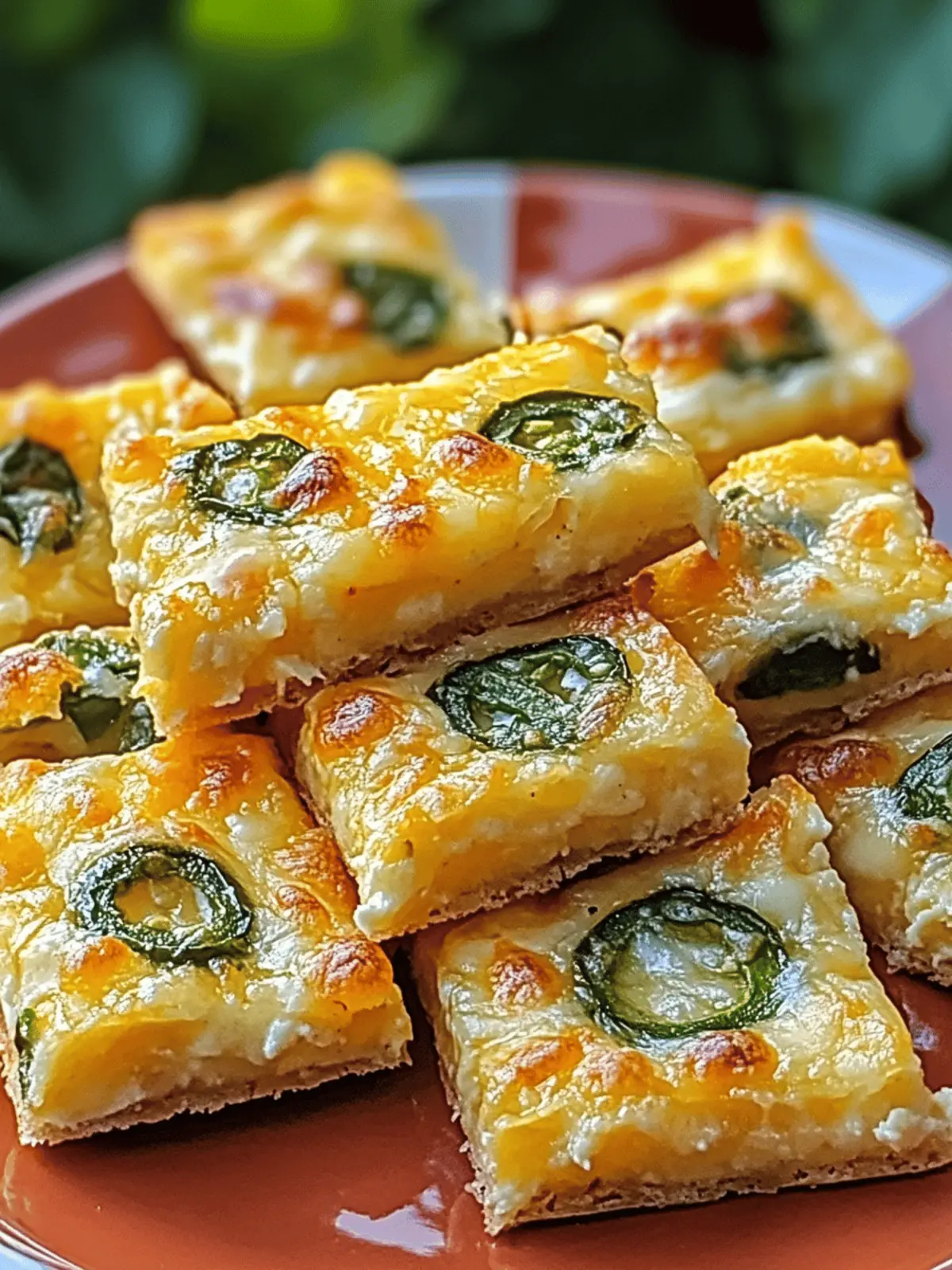 Spice Up Your Snack Time with Jalapeño Cheese Squares