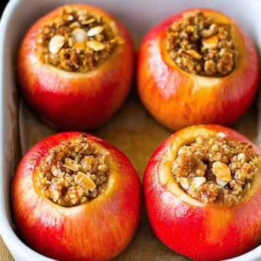 Baked apples