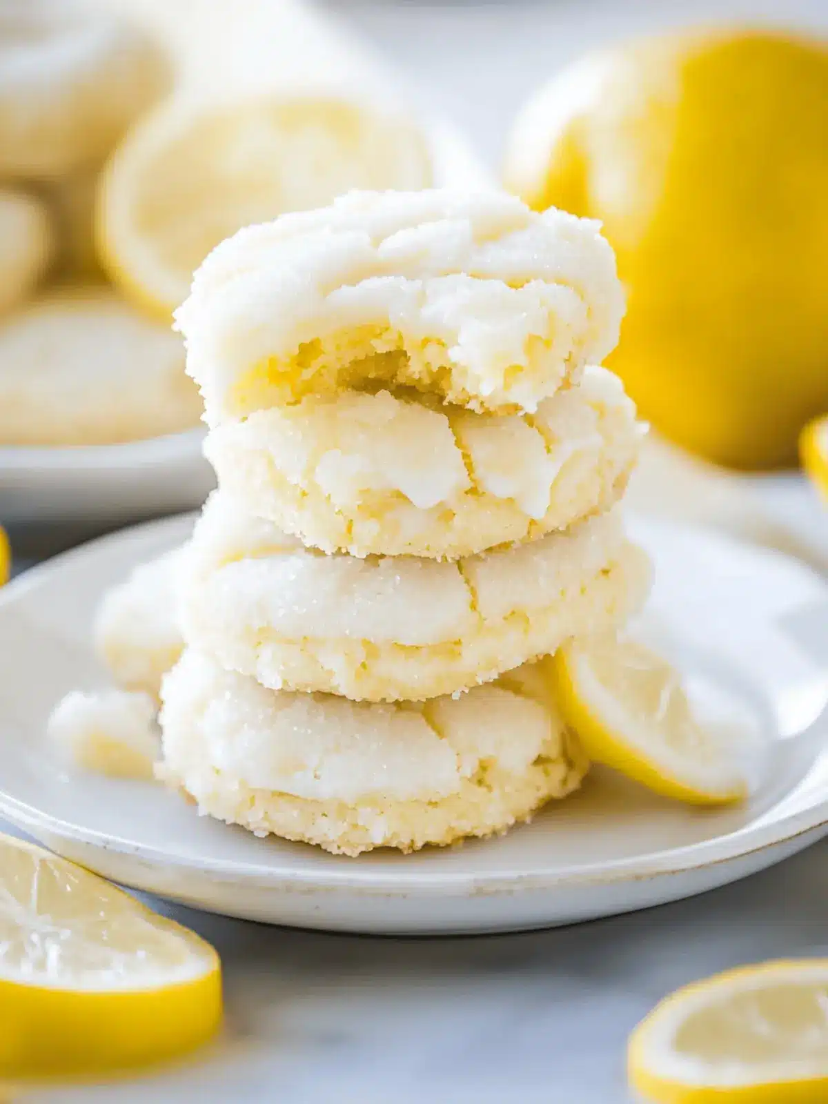 Lemon Sugar Cookies