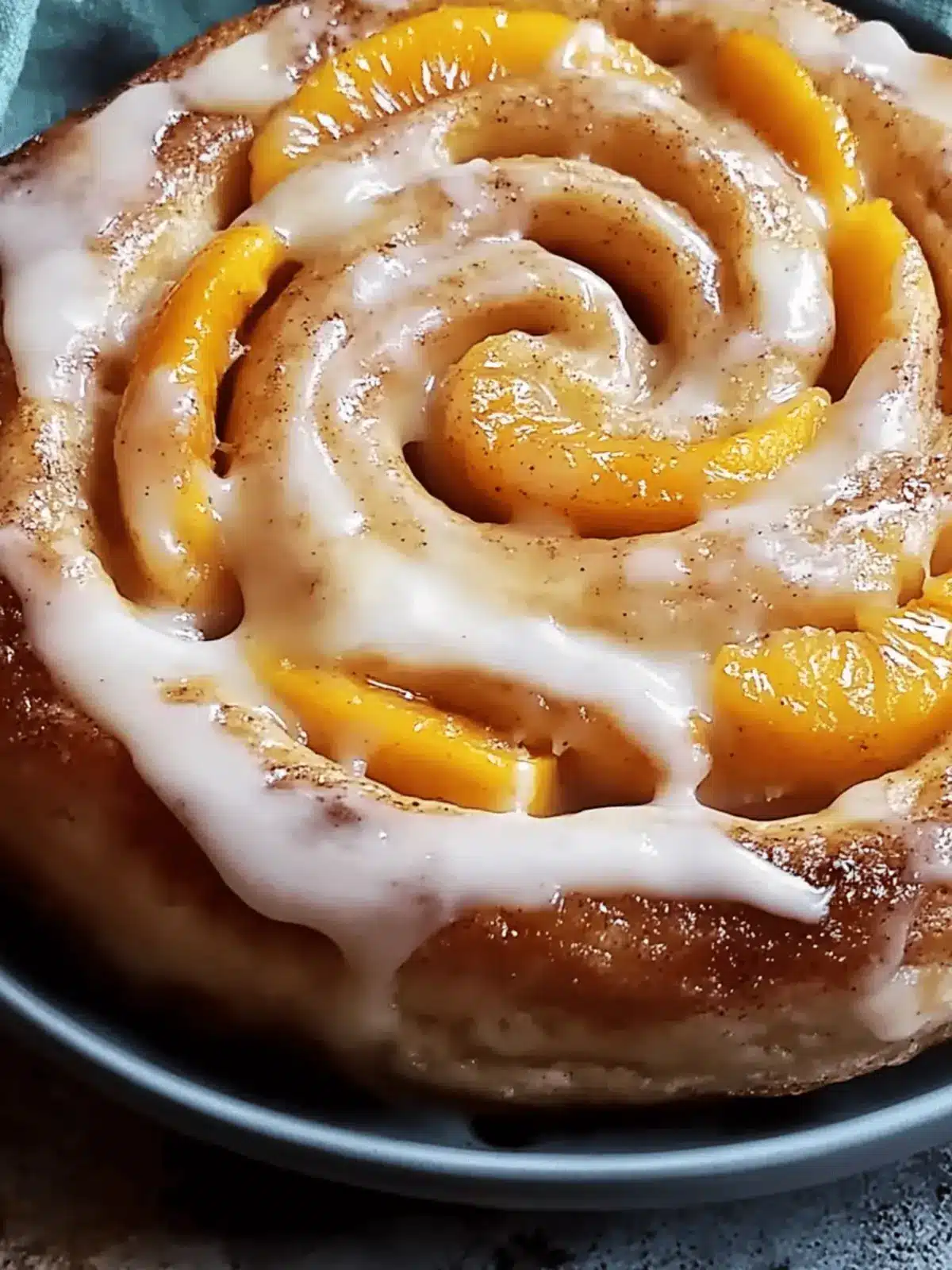 Peach Pie Cinnamon Rolls: Your New Breakfast Obsession