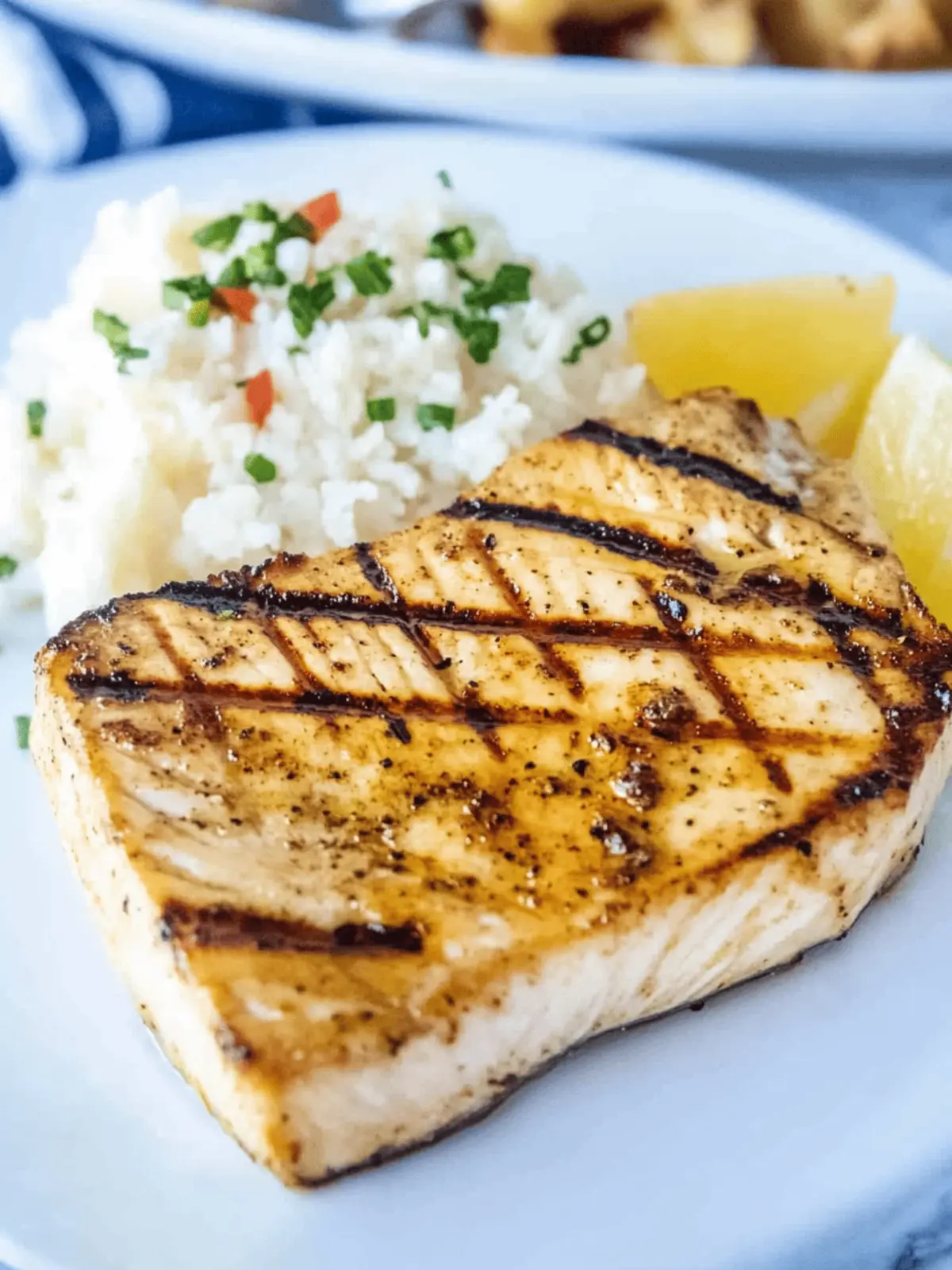Grilled Swordfish