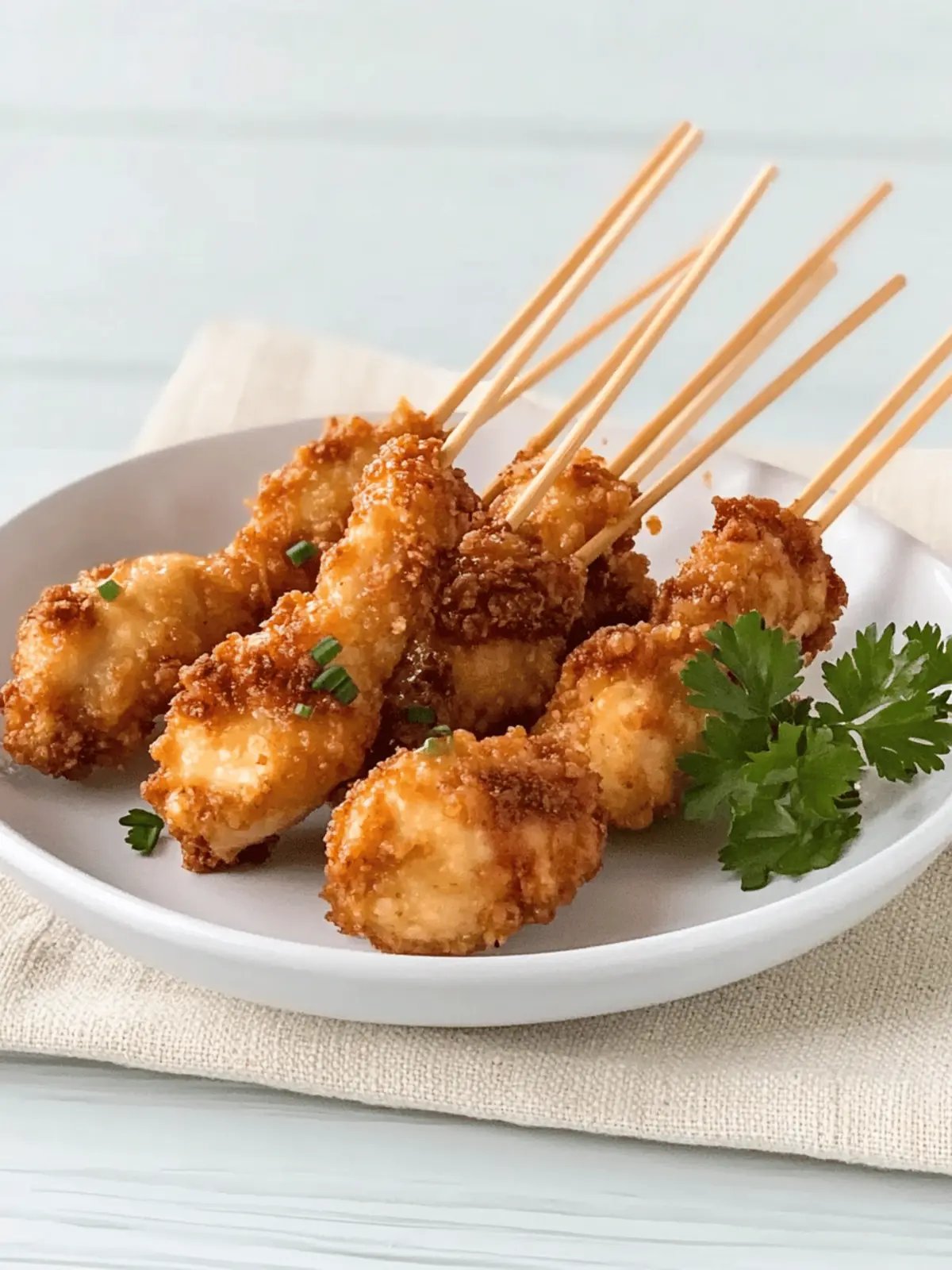 Crispy Chicken Lollipops for Irresistible Homemade Flavor