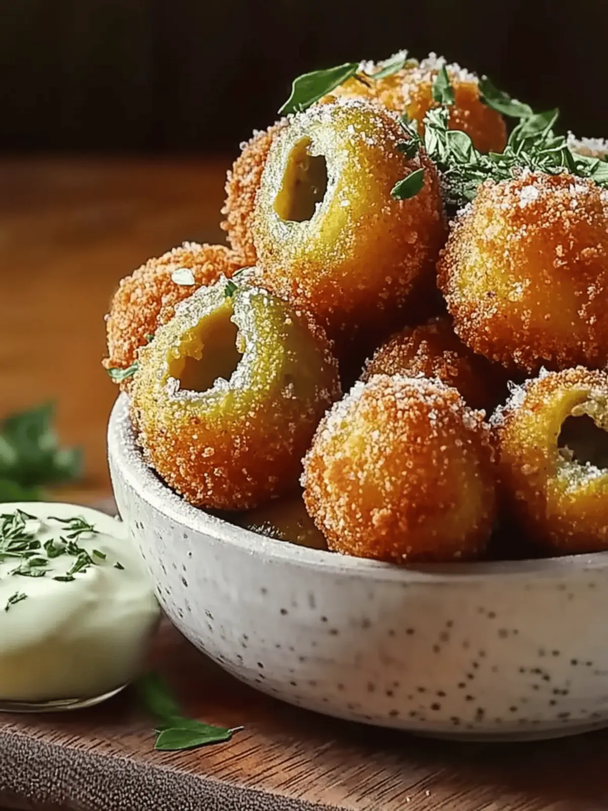 Irresistibly Crunchy Deep Fried Olives for Your Next Gathering