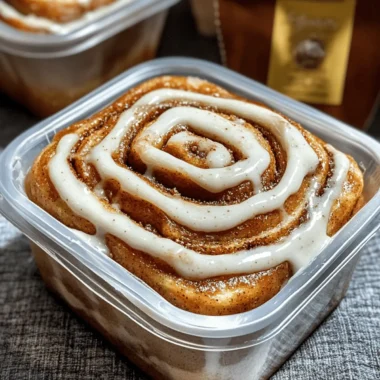 Cinnamon Roll Pancake Bowl