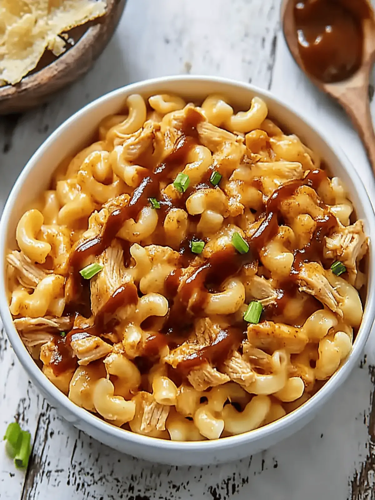 Instant Pot BBQ Chicken Mac and Cheese