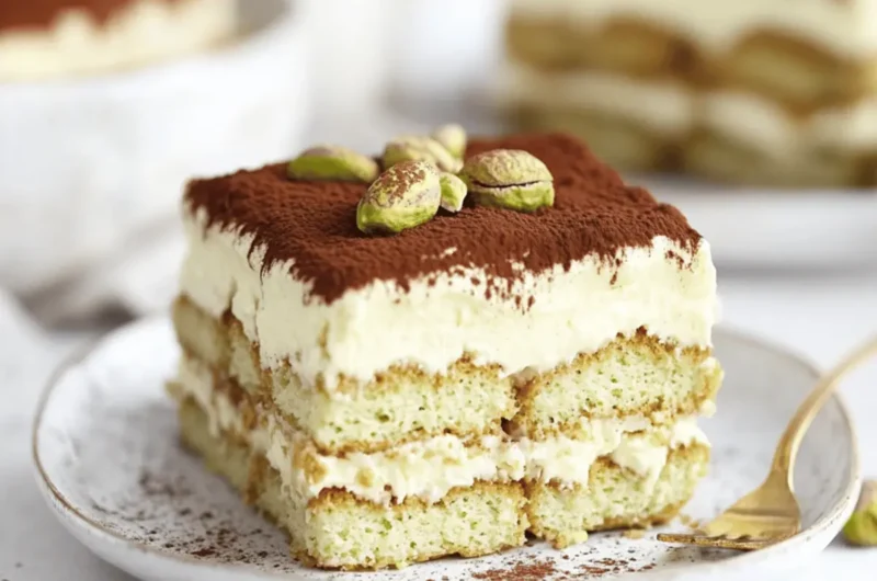 Pistachio Tiramisu