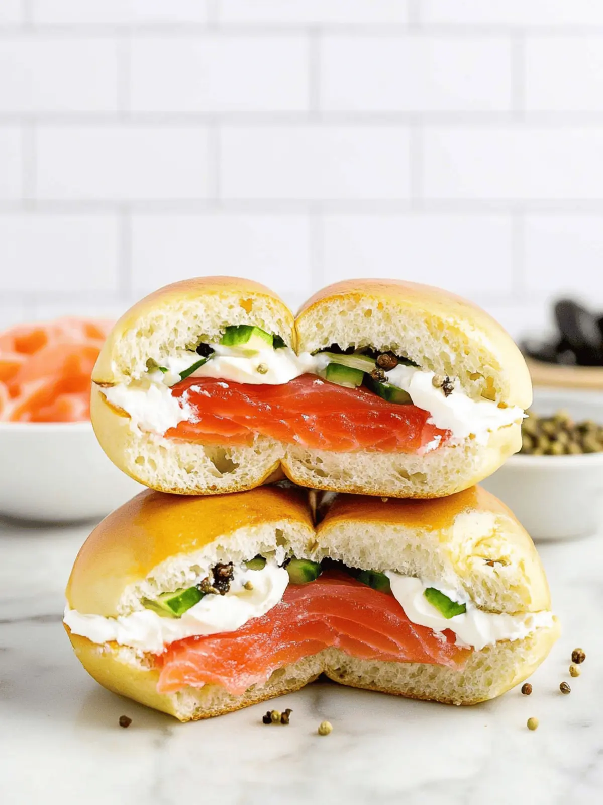 Smoked Salmon Bagel