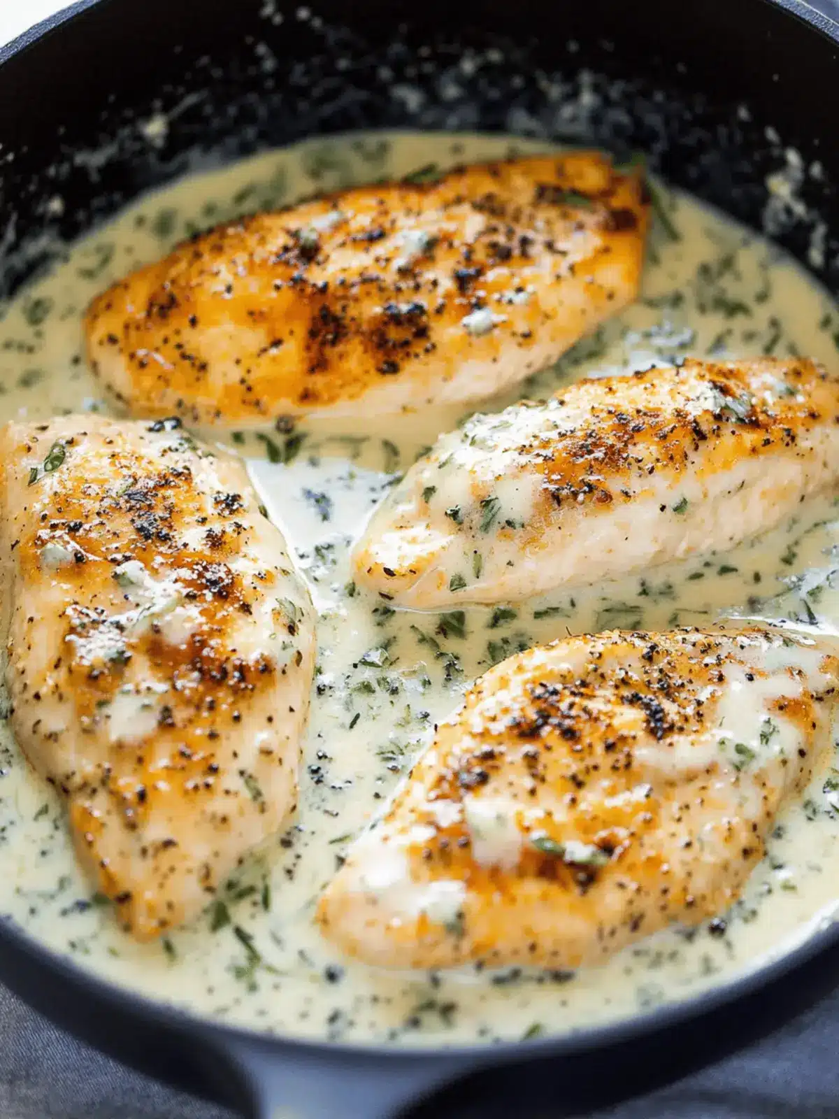 Creamy Garlic Parmesan Chicken