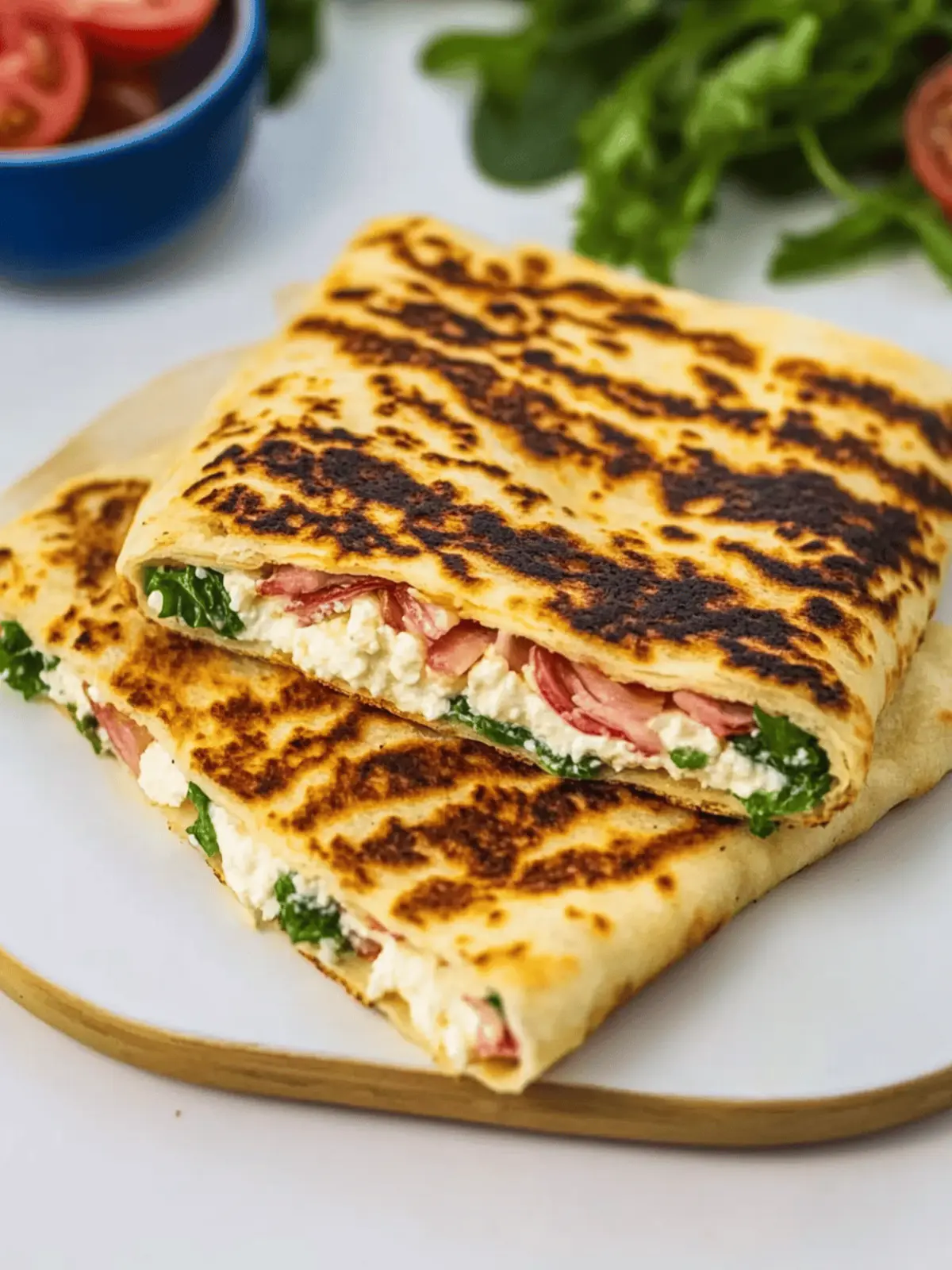 Cottage Cheese Flatbread
