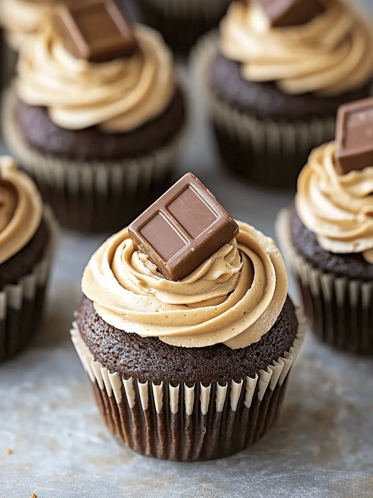 Reese’s Peanut Butter Cupcakes