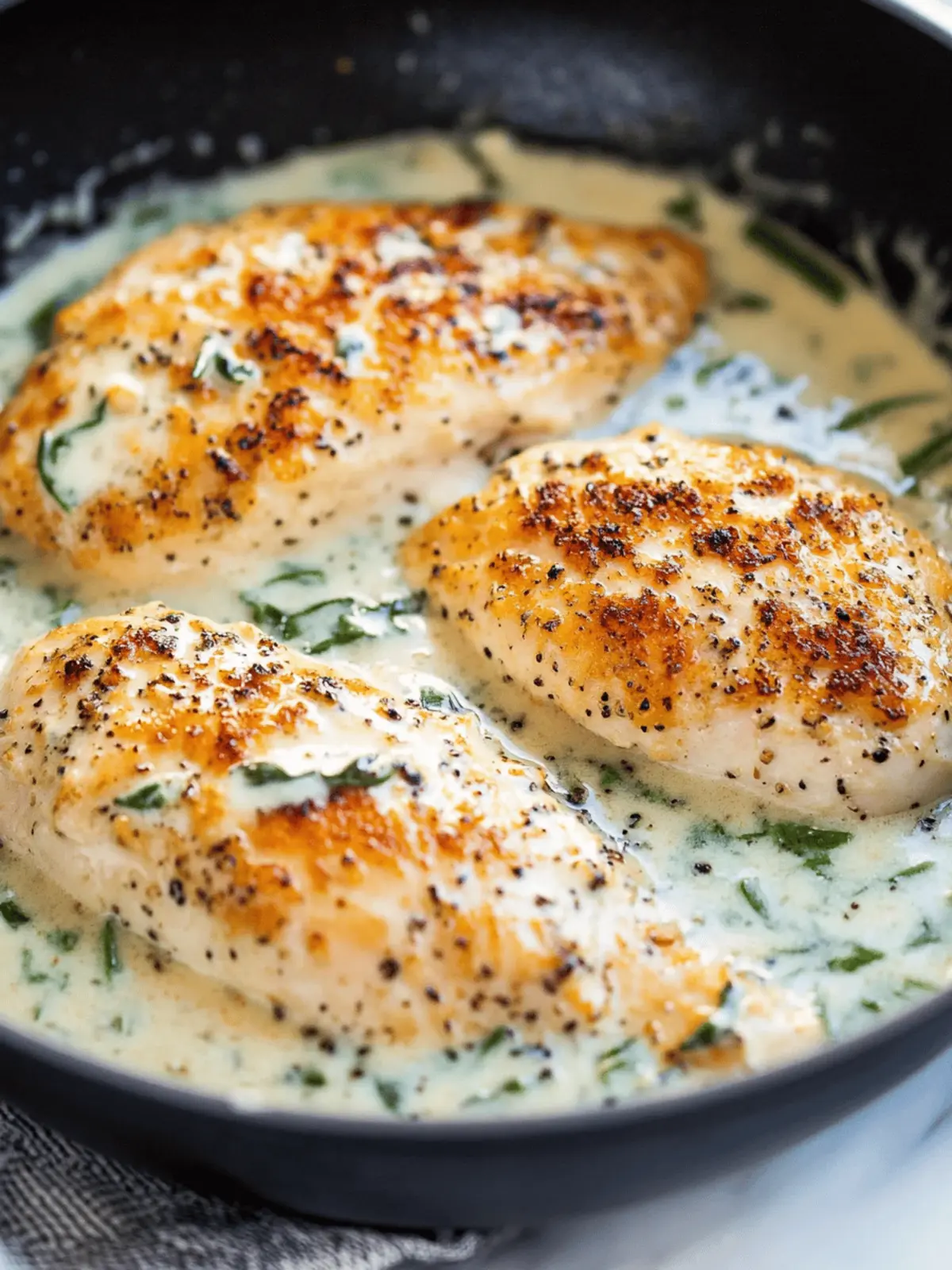 Creamy Garlic Parmesan Chicken