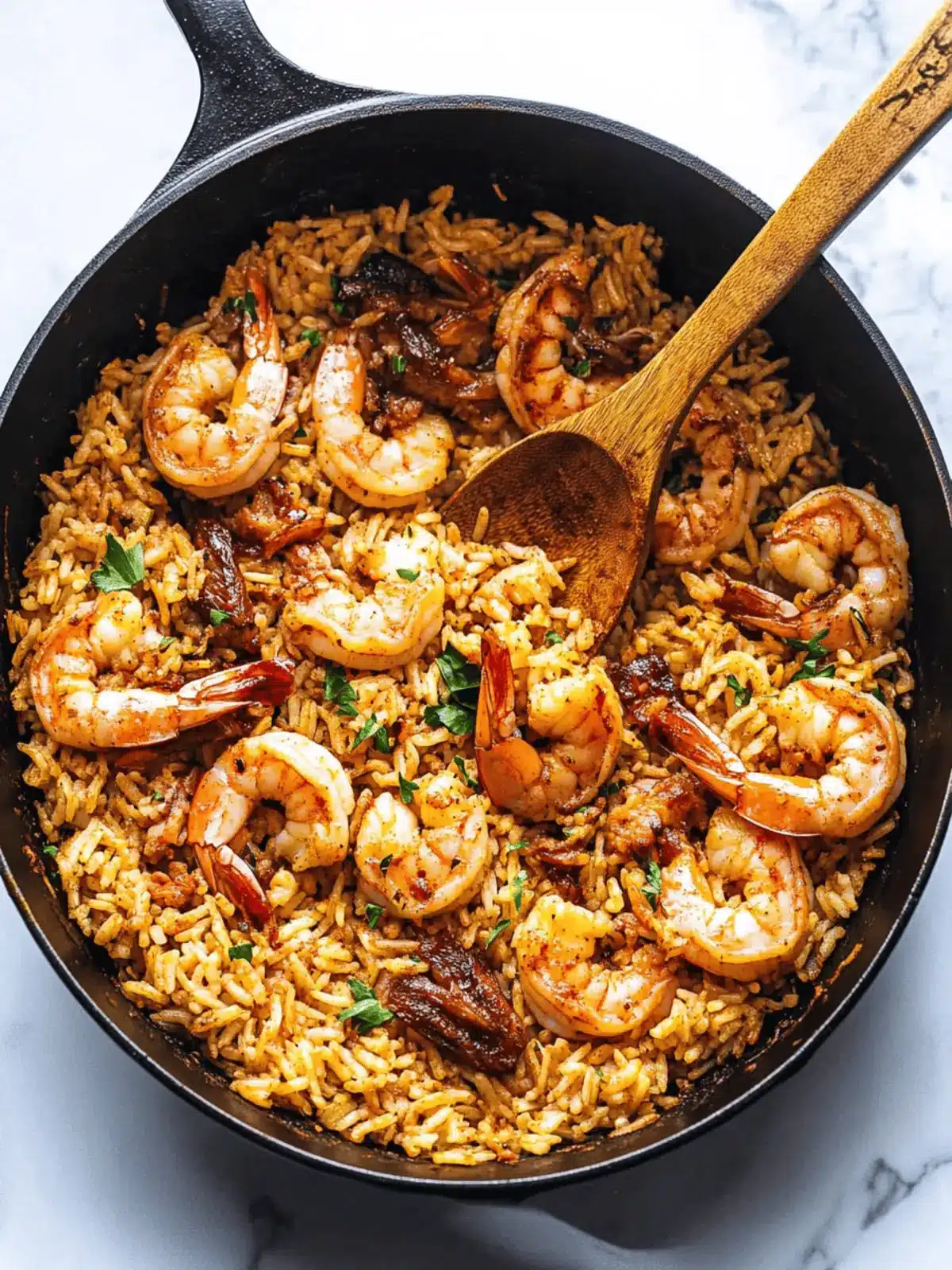 Cajun Shrimp and Rice Skillet