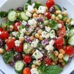 Mediterranean Cucumber Feta Salad