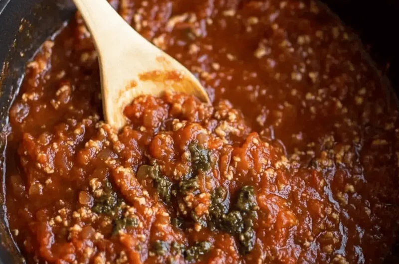 Homemade Spaghetti Sauce