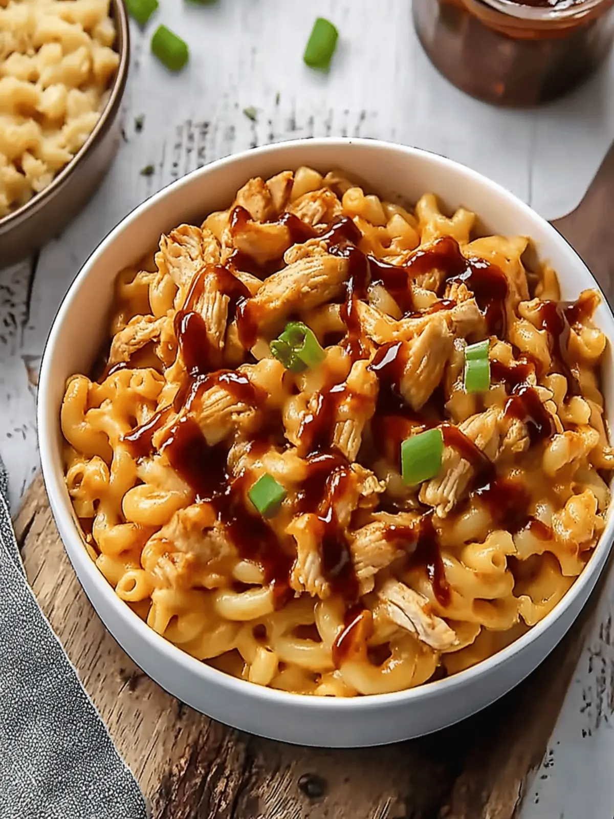Instant Pot BBQ Chicken Mac and Cheese