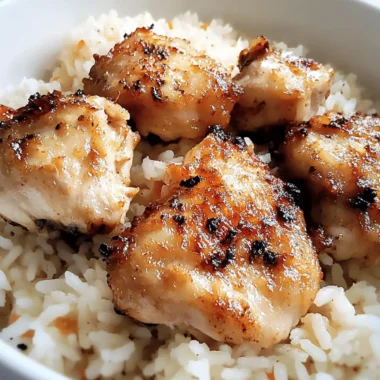 30-Minute Instant Pot Chicken and Rice