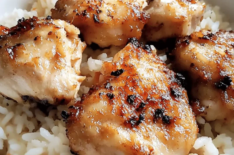 30-Minute Instant Pot Chicken and Rice