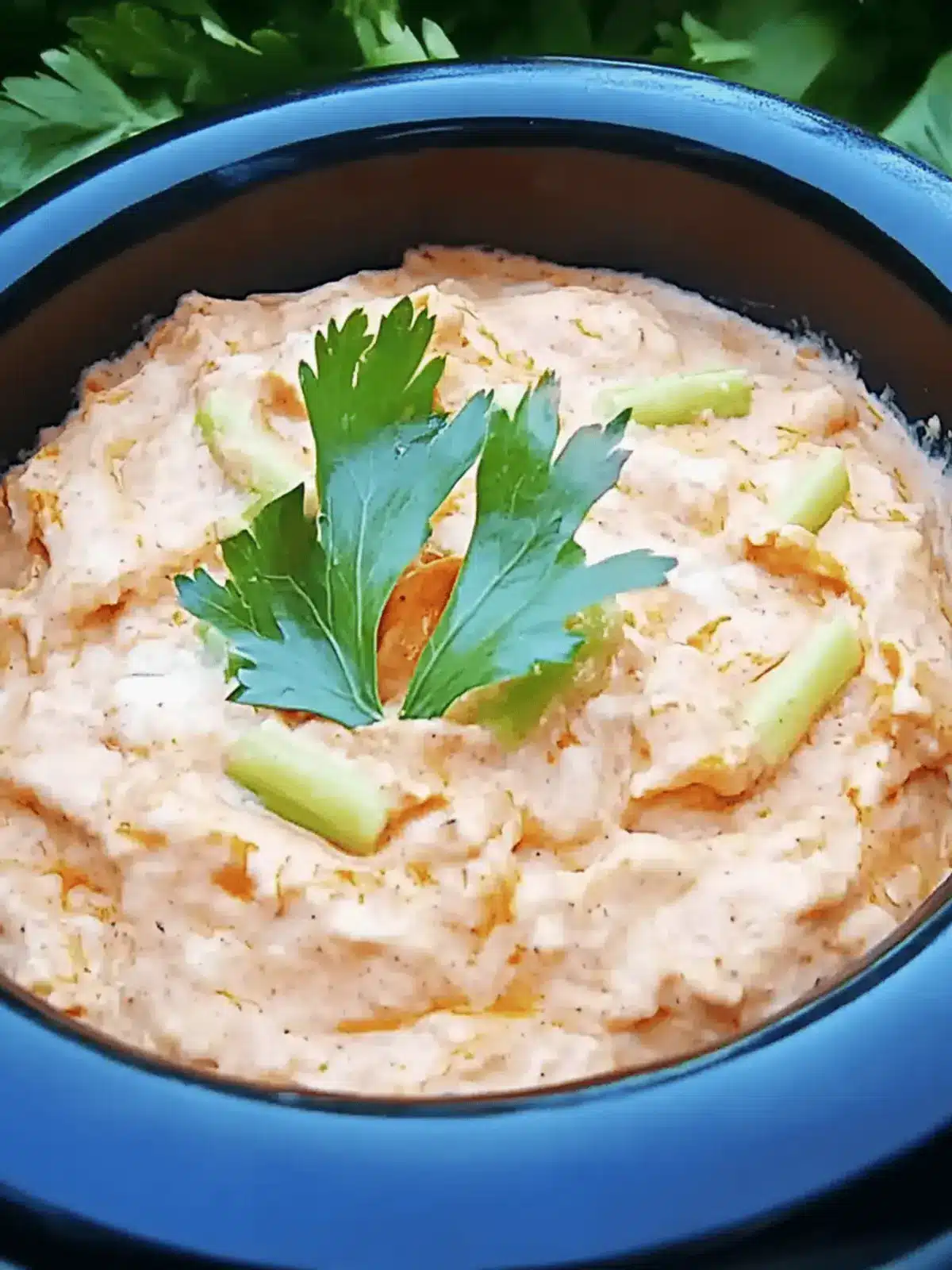 Buffalo Ranch Chicken Dip