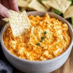 Crockpot Buffalo Chicken Dip
