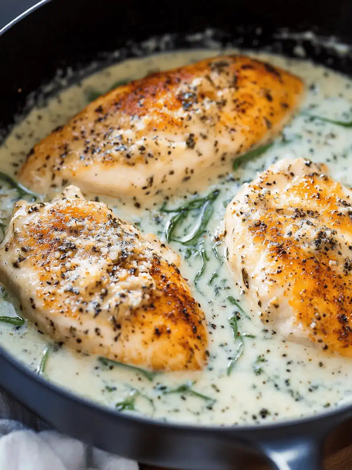 Creamy Garlic Parmesan Chicken