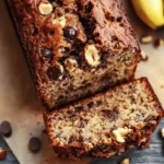 Chocolate Chip Walnut Banana Bread