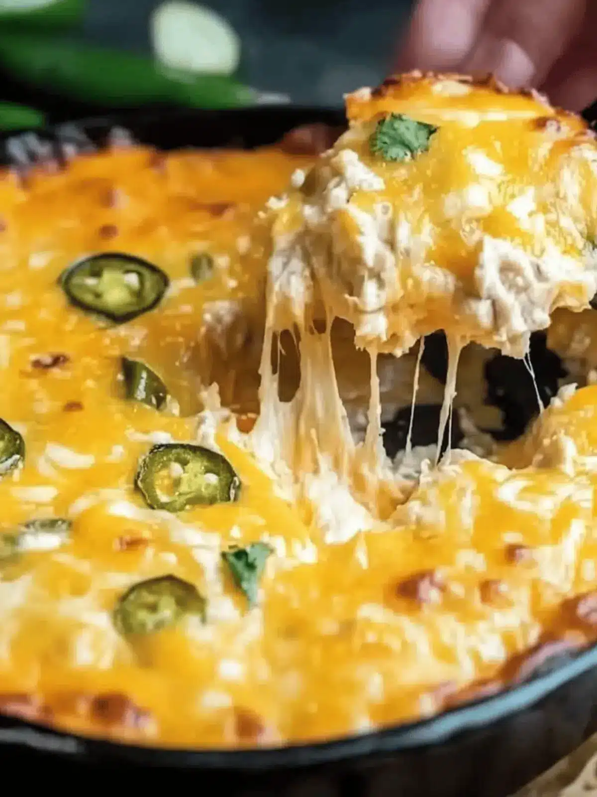 Buffalo Chicken Jalapeno Popper Dip