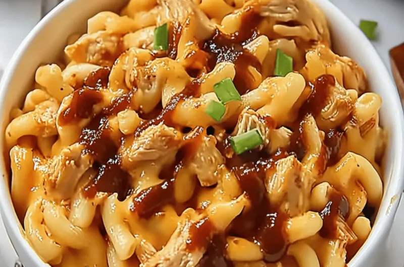 Instant Pot BBQ Chicken Mac and Cheese