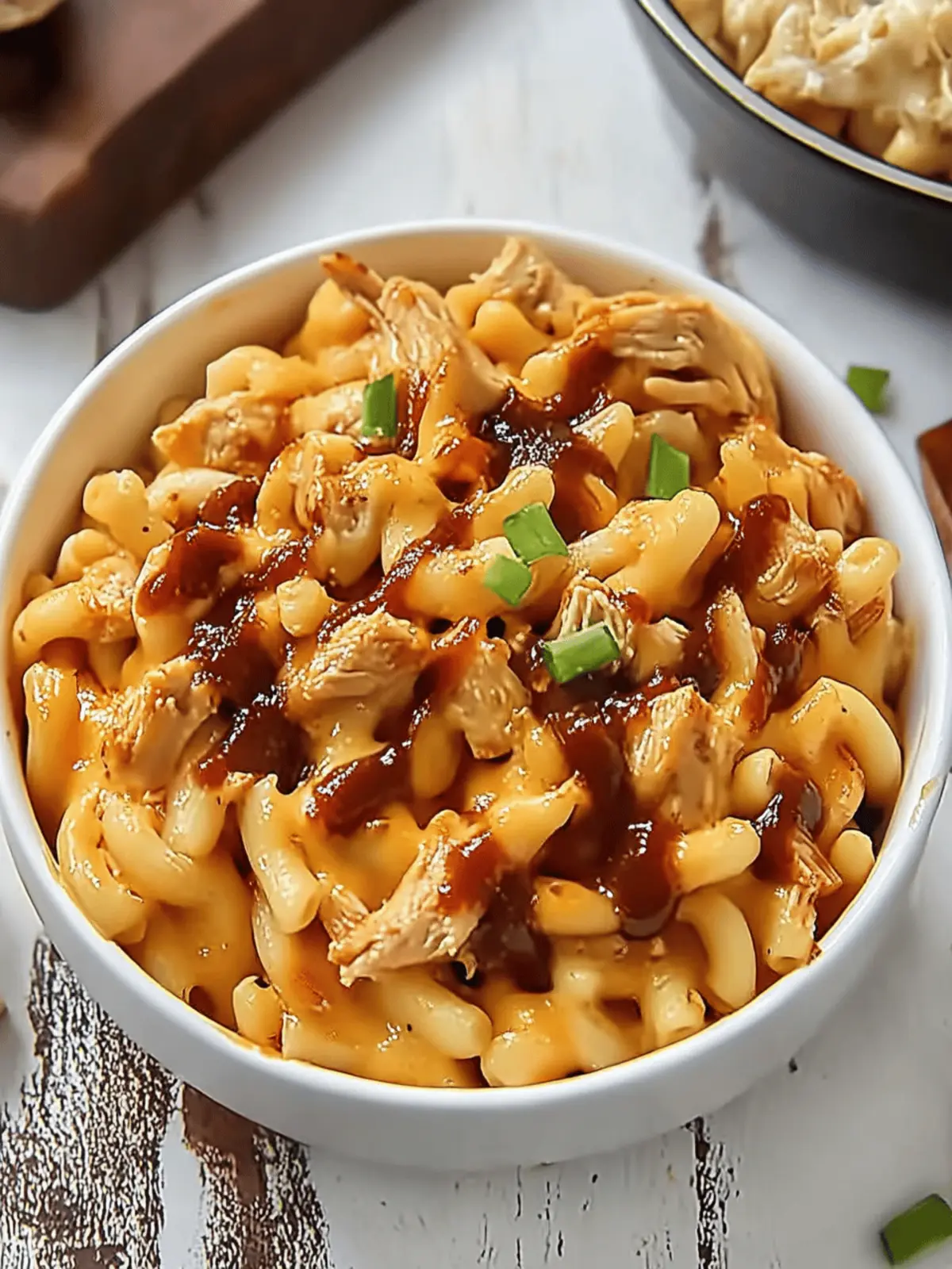 Instant Pot BBQ Chicken Mac and Cheese