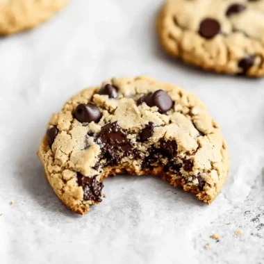 Almond Flour Chocolate Chip Cookies