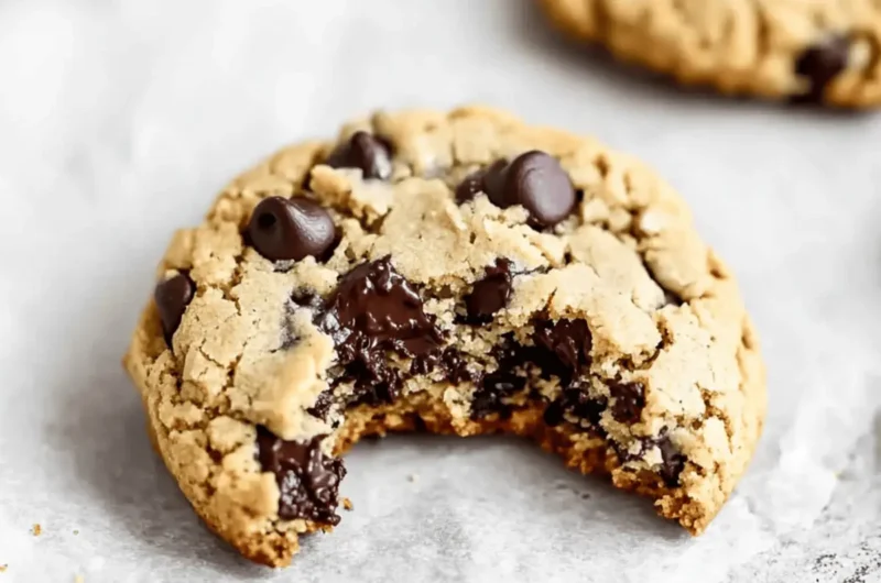 Almond Flour Chocolate Chip Cookies