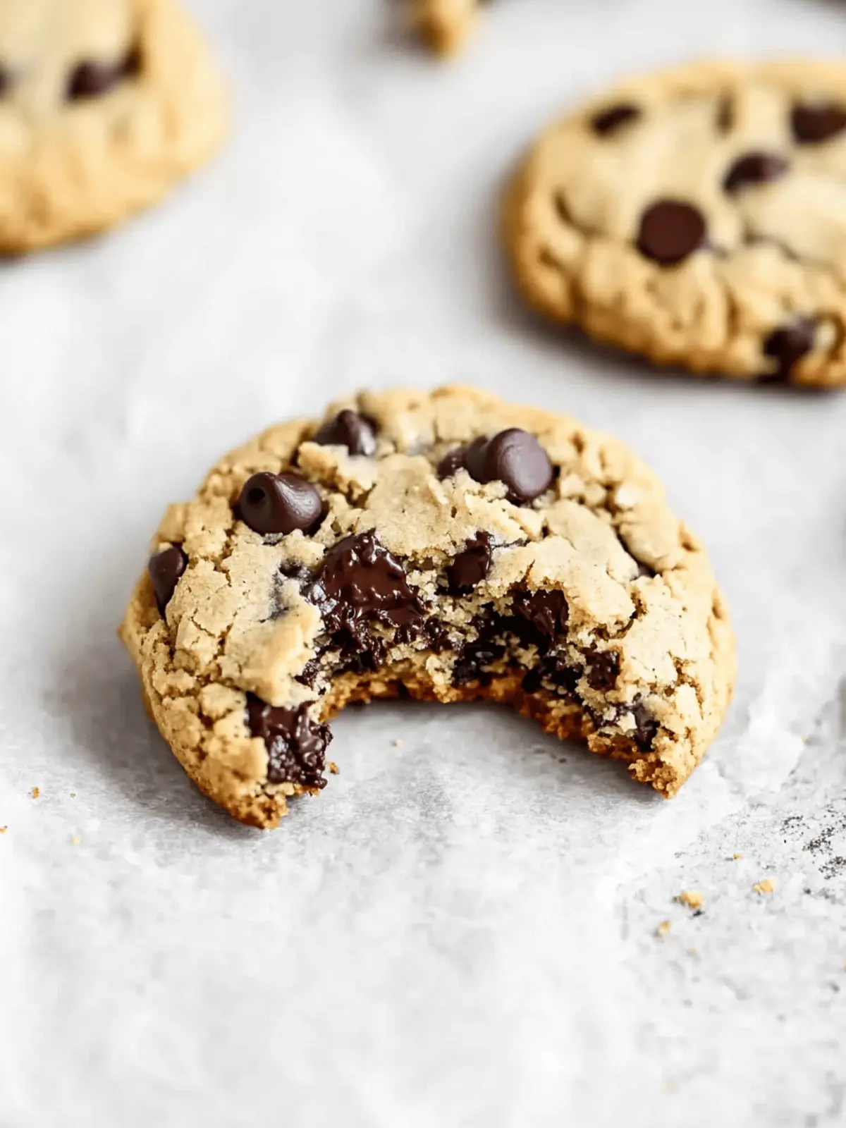 Almond Flour Chocolate Chip Cookies