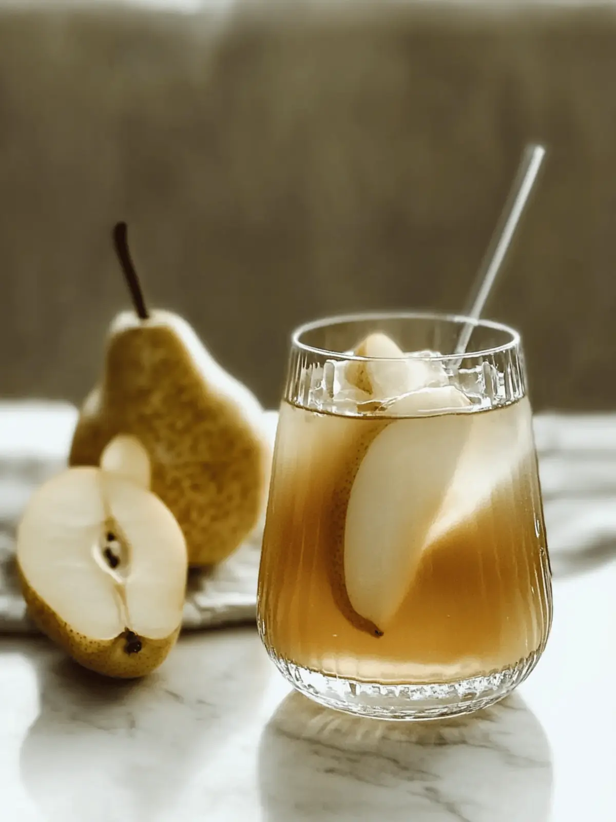 Pear & Ginger Warm Tonic