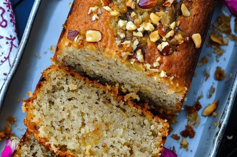 Gulab Jamun Nut Bread
