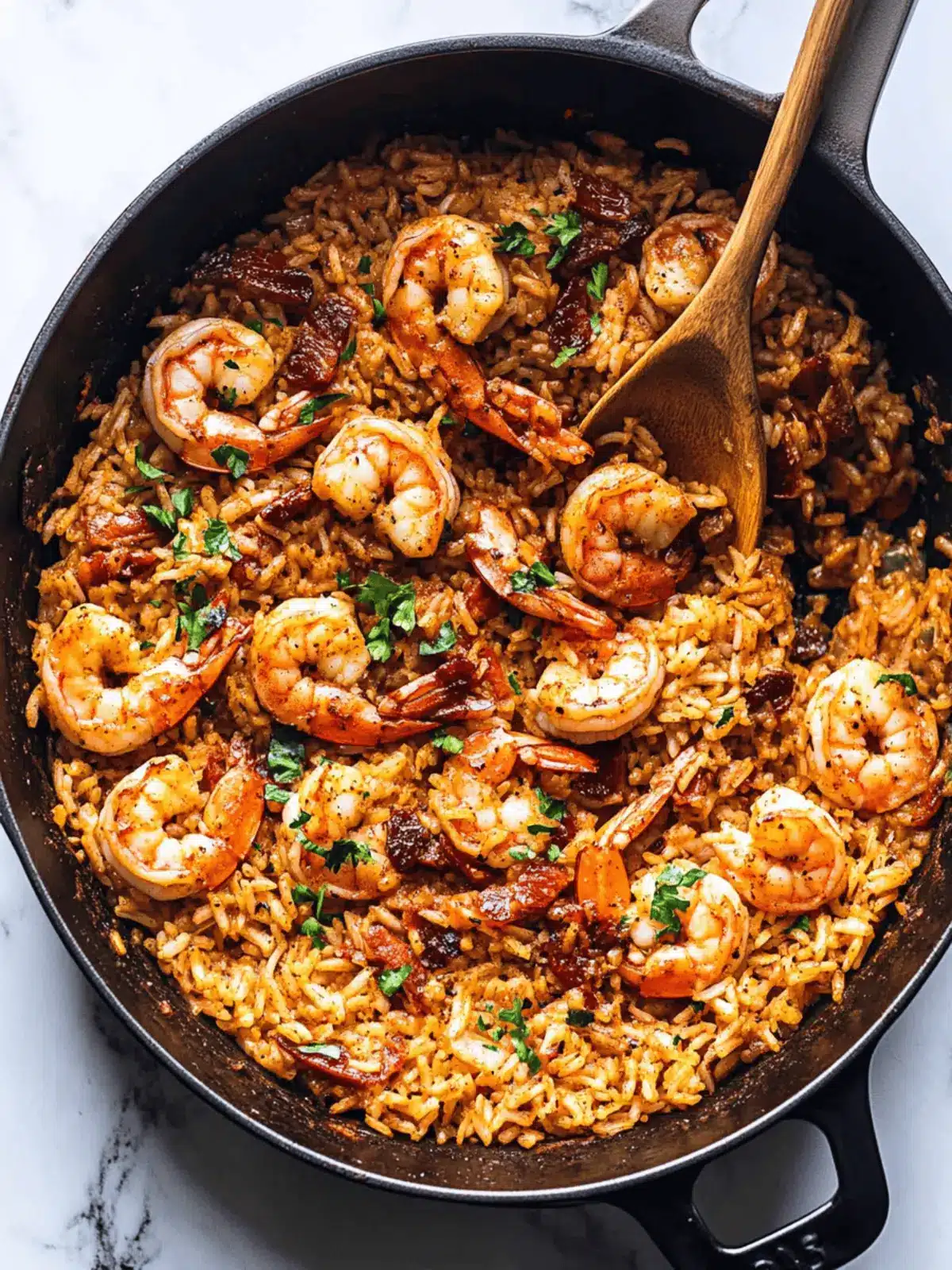 Cajun Shrimp and Rice Skillet