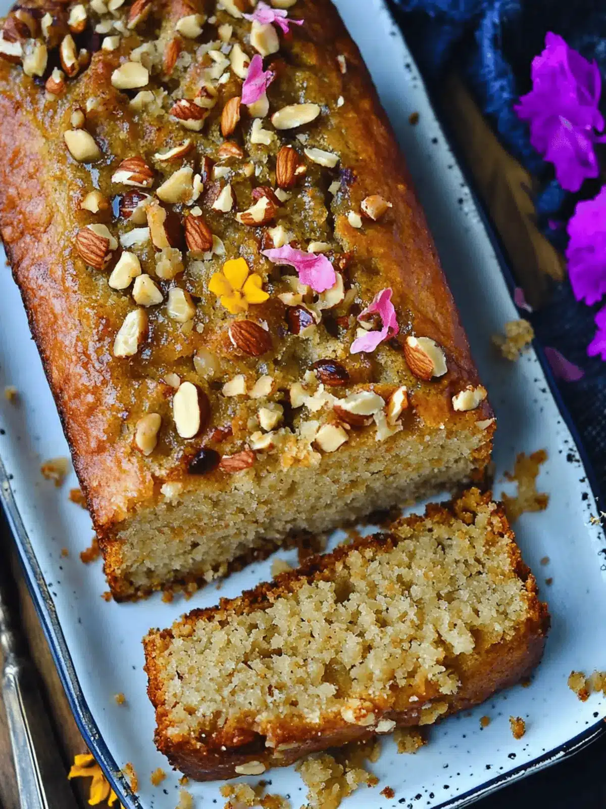 Gulab Jamun Nut Bread