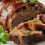 BBQ Bacon-Wrapped Meatloaf