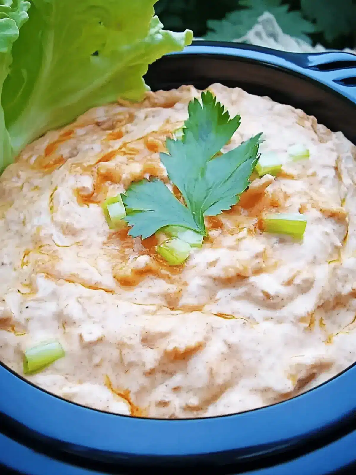 Buffalo Ranch Chicken Dip