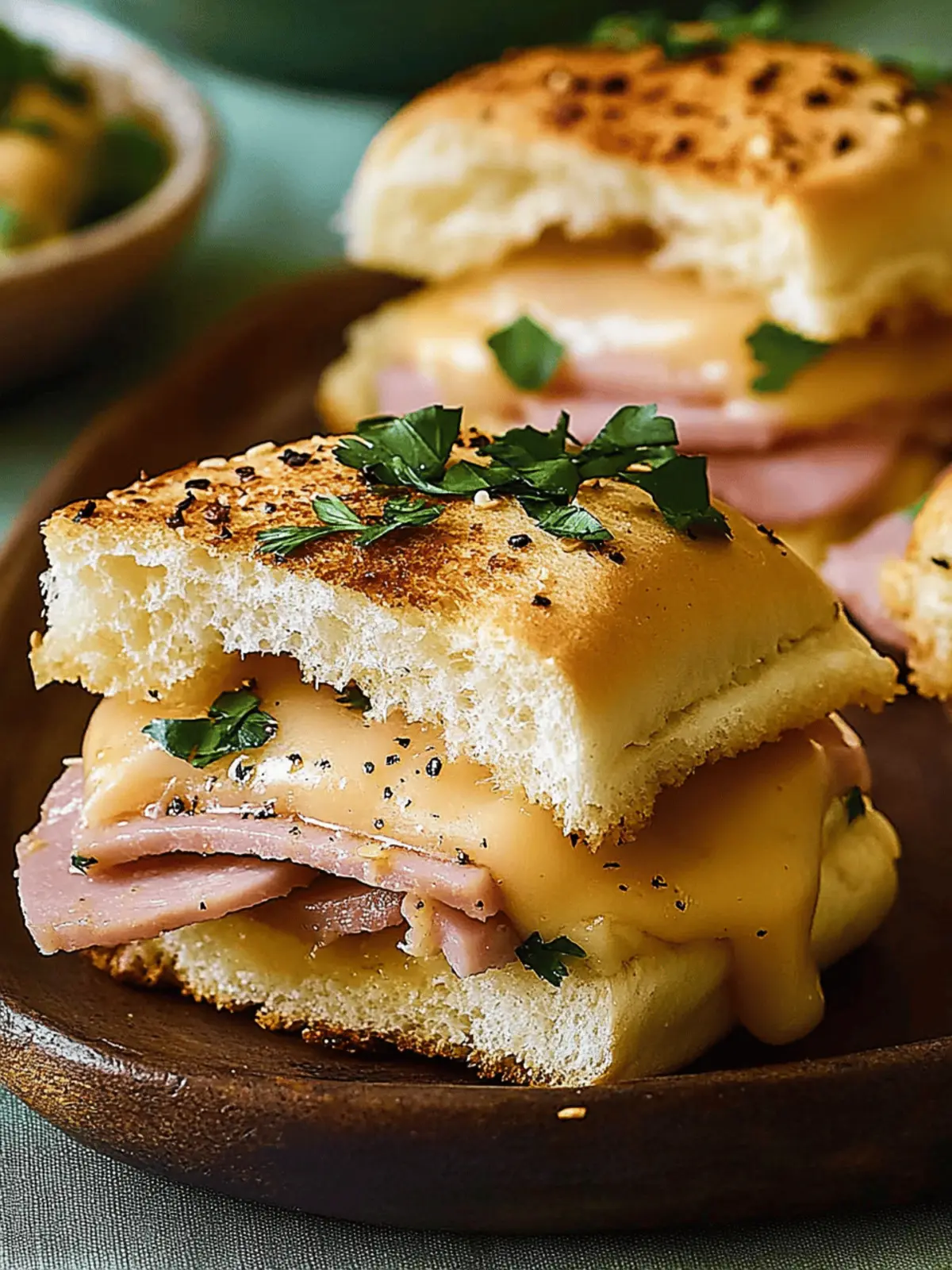 Hawaiian Ham and Cheese Sliders