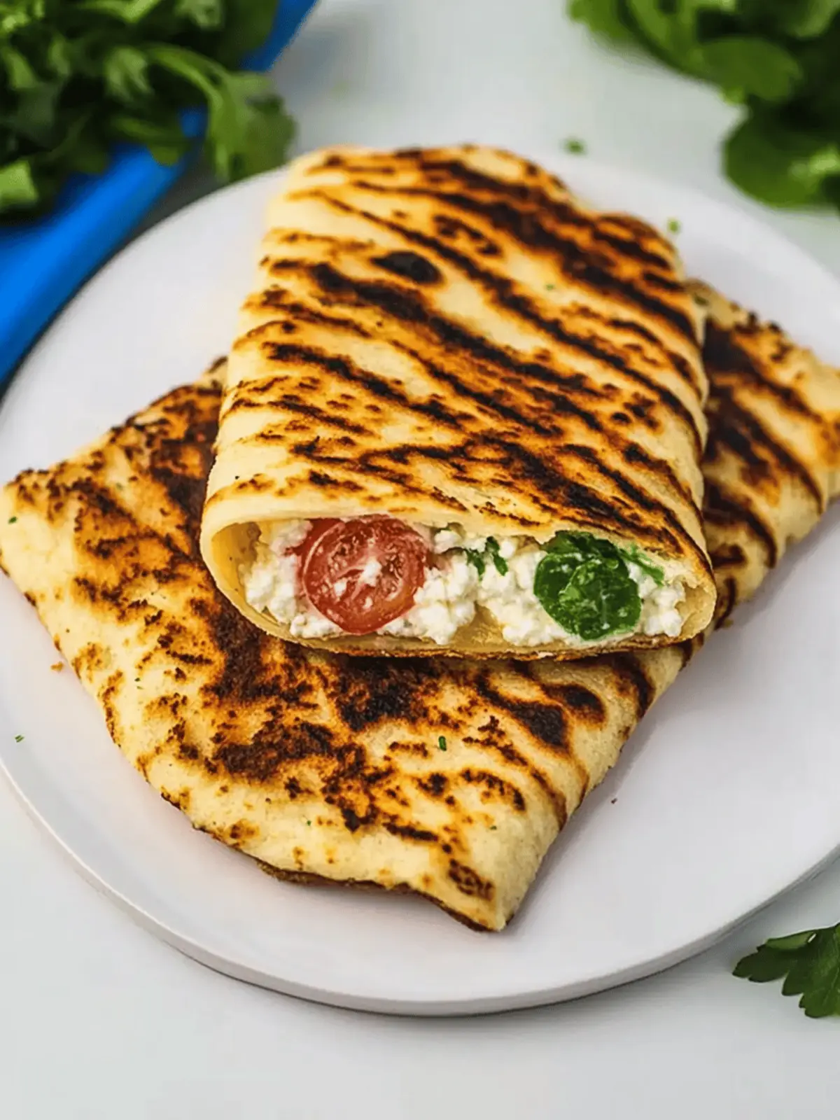 Cottage Cheese Flatbread