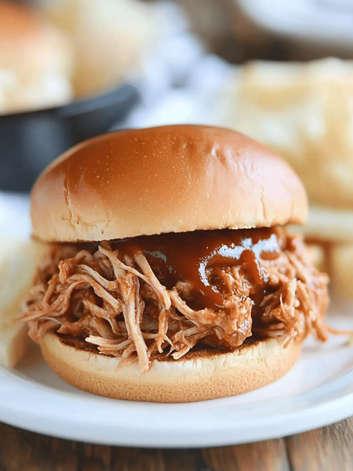 BBQ Pulled Pork Sandwiches