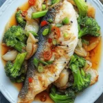 Baked Asian Rockfish