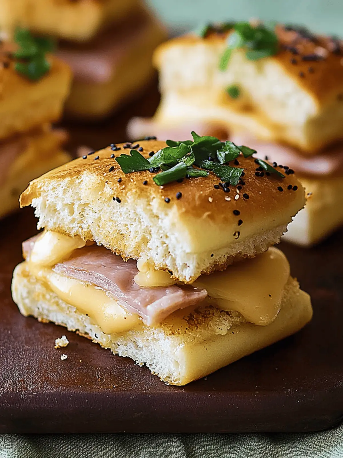 Hawaiian Ham and Cheese Sliders