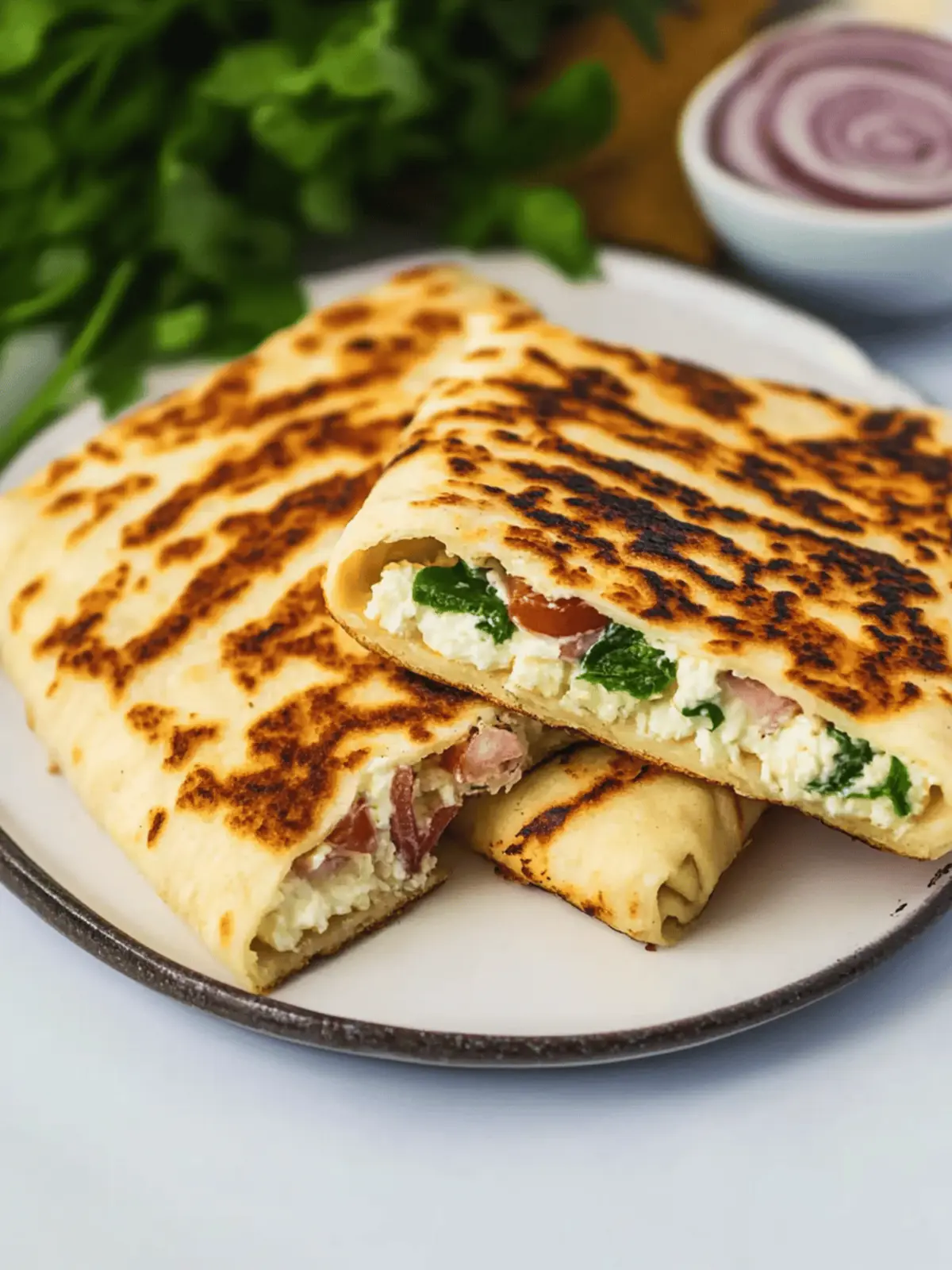 Cottage Cheese Flatbread